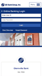Mobile Screenshot of glennvillebank.com